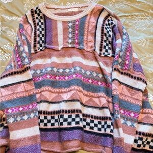 abstract sweater